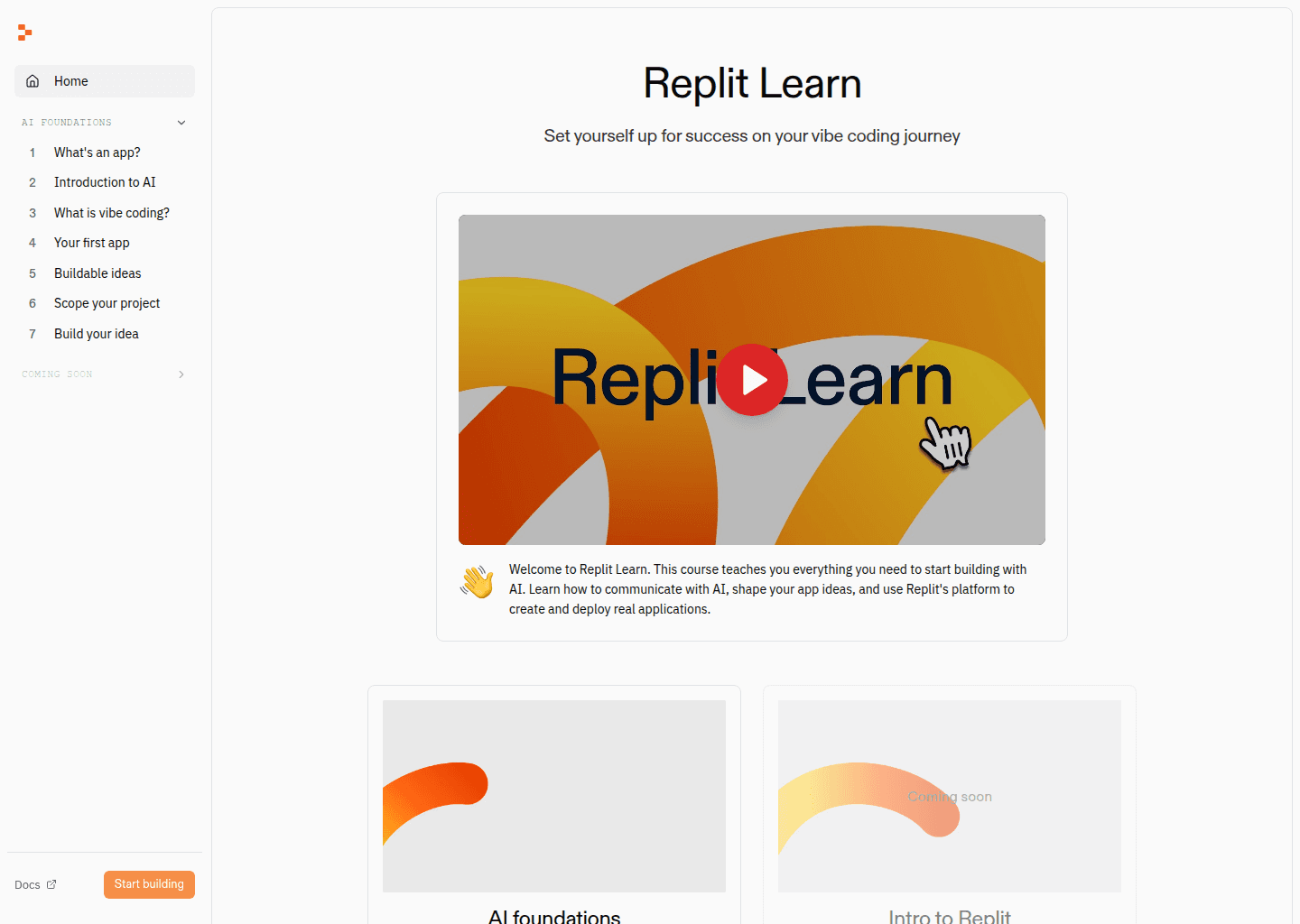 Website preview for Master AI & Vibe Coding with Replit