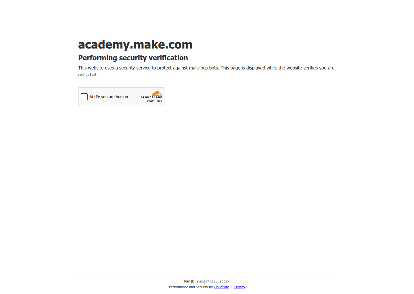 Website preview for AI Agents in Make