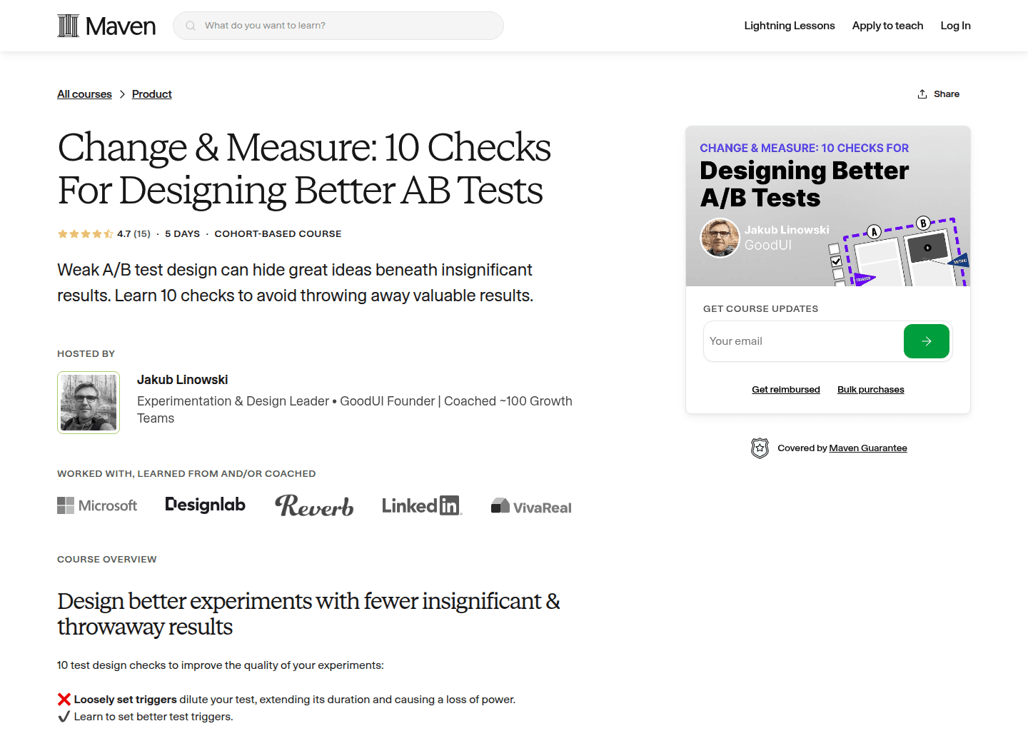 Website preview for Before You Launch Your AB Test