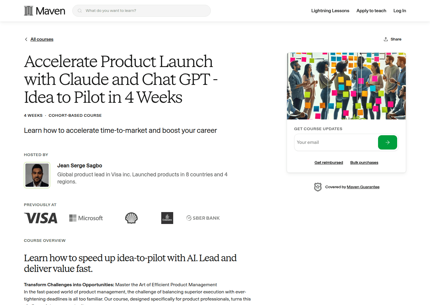 Website preview for Accelerate Product Launch with Claude and Chat GPT