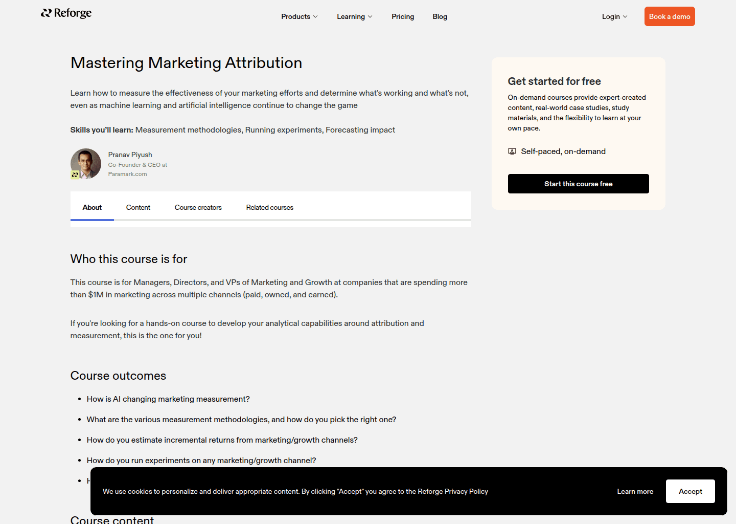Website preview for Marketing Attribution in the Age of AI